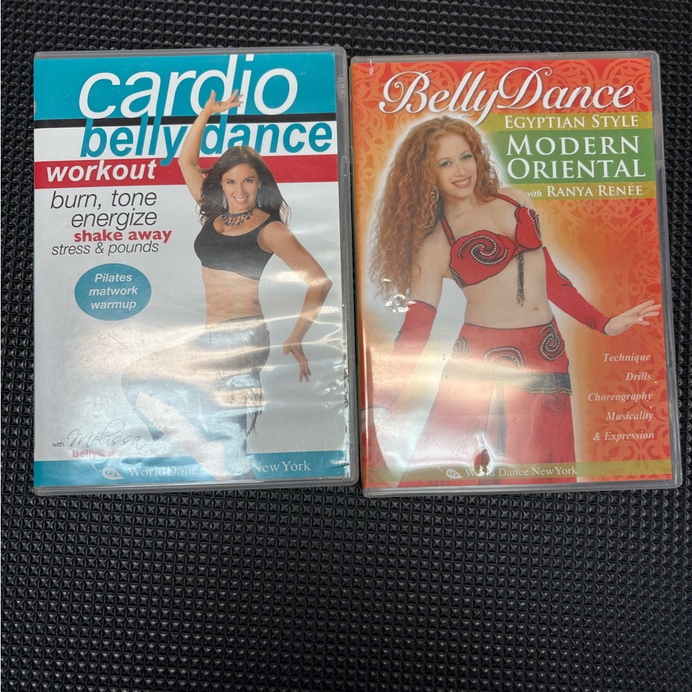Belly Dance workout DVDs x2